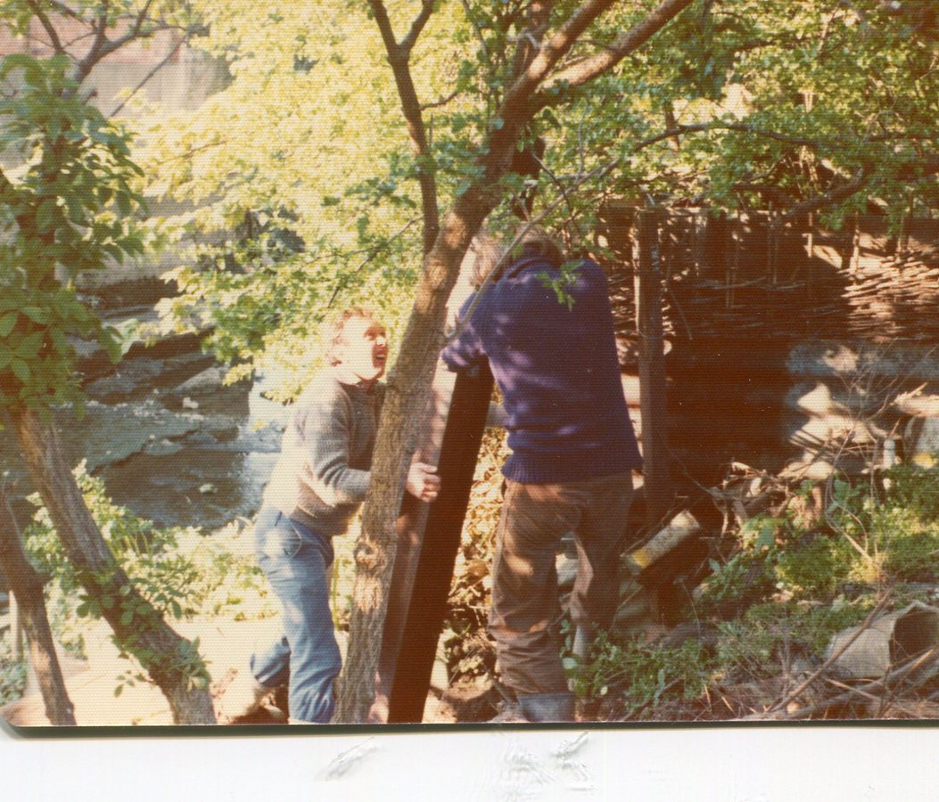 02 building river wall & slipway 1966